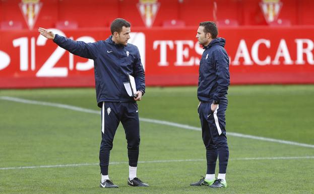 Sporting | Rubén Baraja: «Hay jugadores que tienen que llevar la voz cantante en el vestuario»