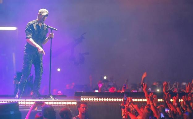 Enrique Iglesias, en los Campos de Sport.