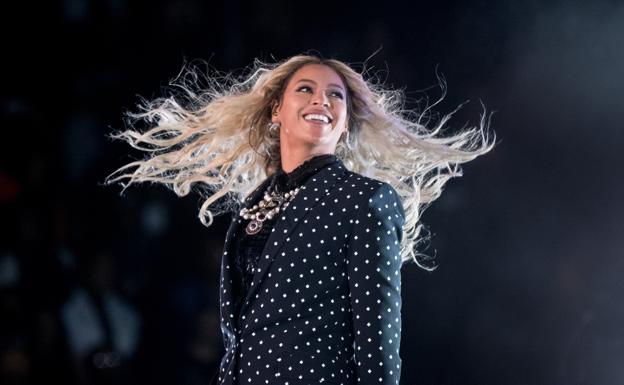Beyoncé, durante un concierto.