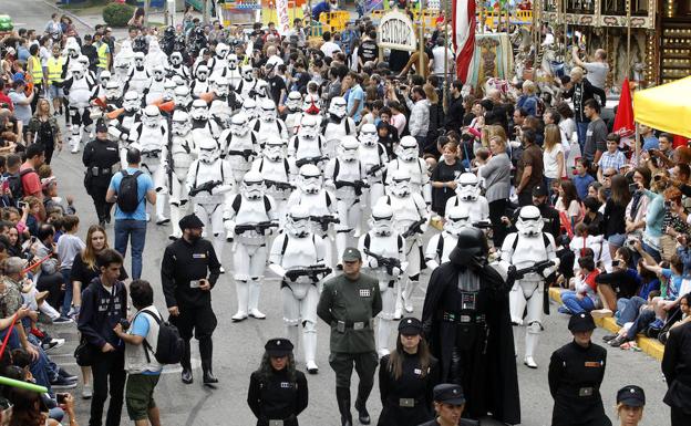 Gran desfile de Star Wars en la última edición de Metrópoli.