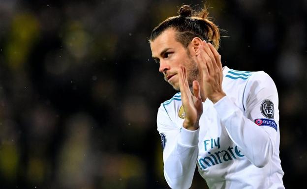 Bale celebra su gol. /Efe