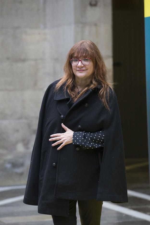 Isabel Coixet, antes de recoger el Premio Mujer de Cine. / DANIEL MORA