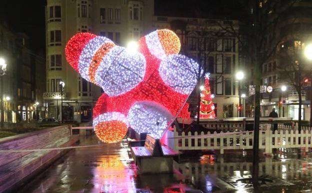 El temporal juega una mala pasada al Papá Noel del Parchís