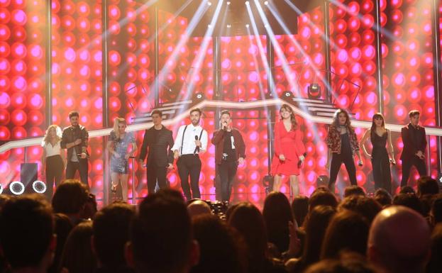 Los cinco finalistas de 'Operación Triunfo' se enfrentarán en un programa especial por convertirse en representantes de España en Eurovisión. Los cinco finalistas de 'Operación Triunfo' se enfrentarán en un programa especial por convertirse en representantes de España en Eurovisión.