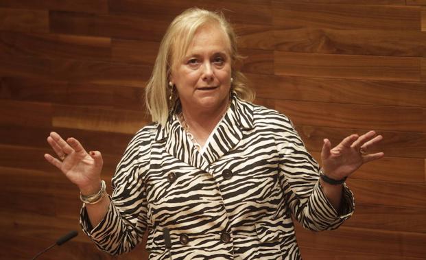 La presidenta regional del PP, Mercedes Fernández/