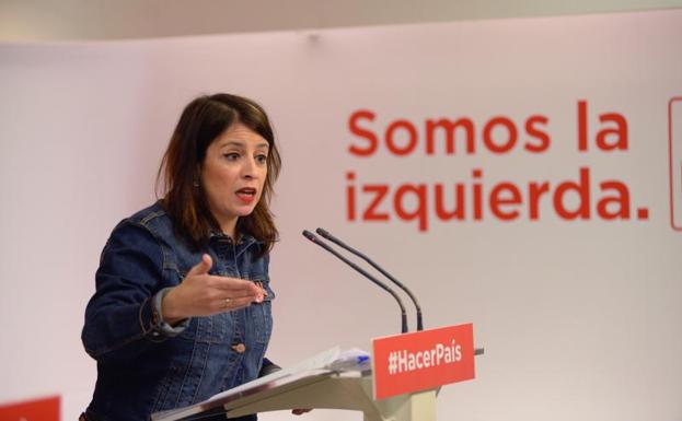 Adriana Lastra./Efe