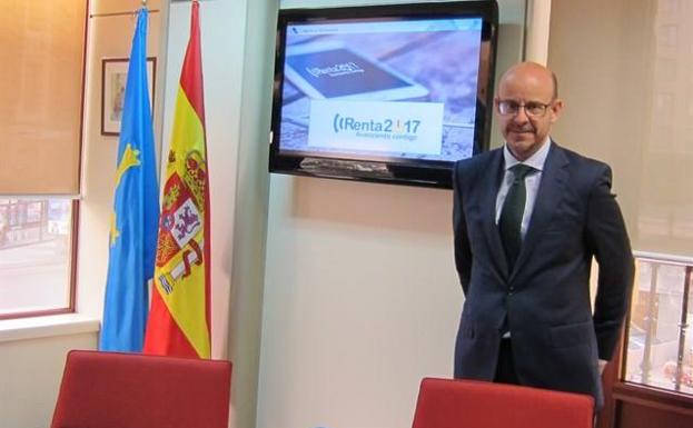 El delegado de la Agencia Tributaria en Asturias, José Ignacio Rollán/