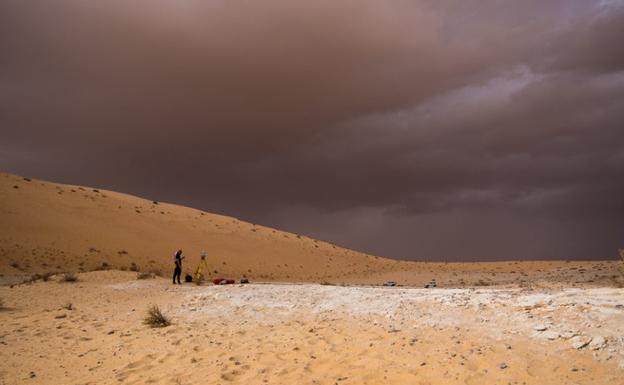 Yacimiento de Al Wusta, en Arabia Saudí./Klint Janulis