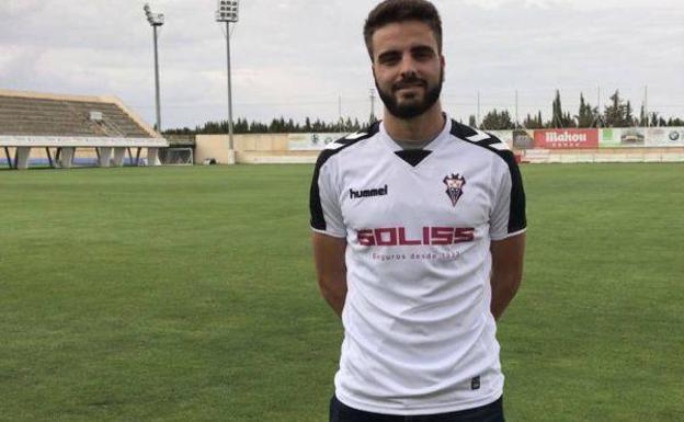Pelayo Novo, jugador del Albacete. /