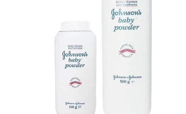 Los polvos de talco de la firma condenada./Johnson & Johnson