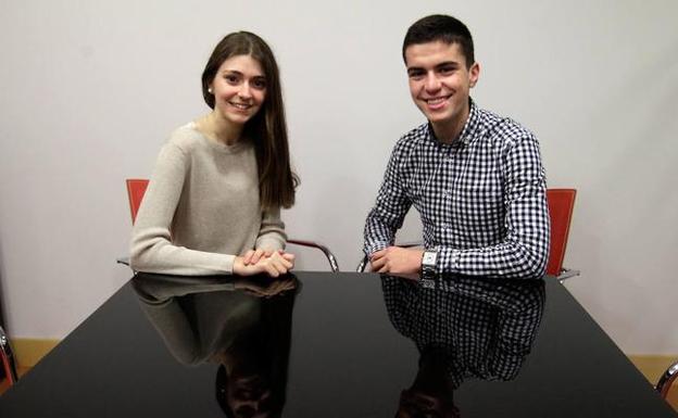 Inés Martínez y Raúl Martín. /PABLO LORENZANA