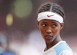 Samia Yusuf Omar, durante su participación en Pekín 2008. / REUTERS/