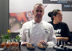 El chef de Sotogrande, Christian Baldowsky, en Millesimè 2013. / Óscar Chamorro/
