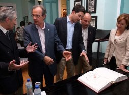 Echegaray, Rodríguez Asensio, Reimondez, Fernández y Rodríguez Cañas. /S. S. M./