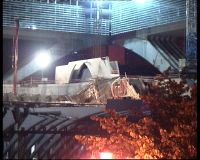 El desplome de un forjado hiere a tres obreros en el palacio de Buenavista
