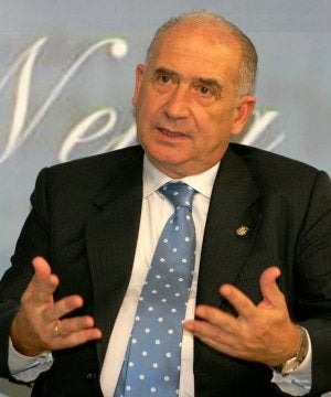 Vicente Gotor, durante su intervención en el programa La Lupa, de Canal 10. / LUIS SEVILLA/