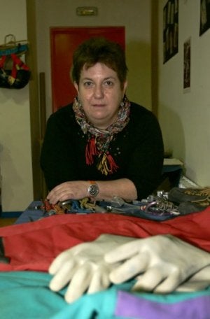 La directora de 'Al Filo de lo Imposible', en Las Vegas. ::
RAFA GONZÁLEZ/