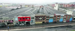 Zona de naves en la avenida del Príncipe de Asturias que será ordenada dentro del plan especial Gijón Fabril. ::
JOAQUÍN PAÑEDA/