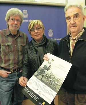 Fran Vaquero, Ana Hevia y Marcelo Campanal. :: S. LÓPEZ/