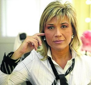 La presentadora Julia Otero. :: TVE/