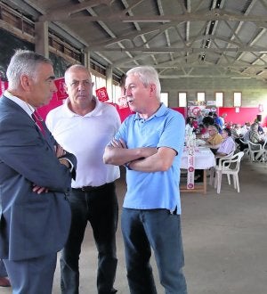 José Ángel Pérez, Manuel Díez y Justo Rodríguez Braga. :: I. G./
