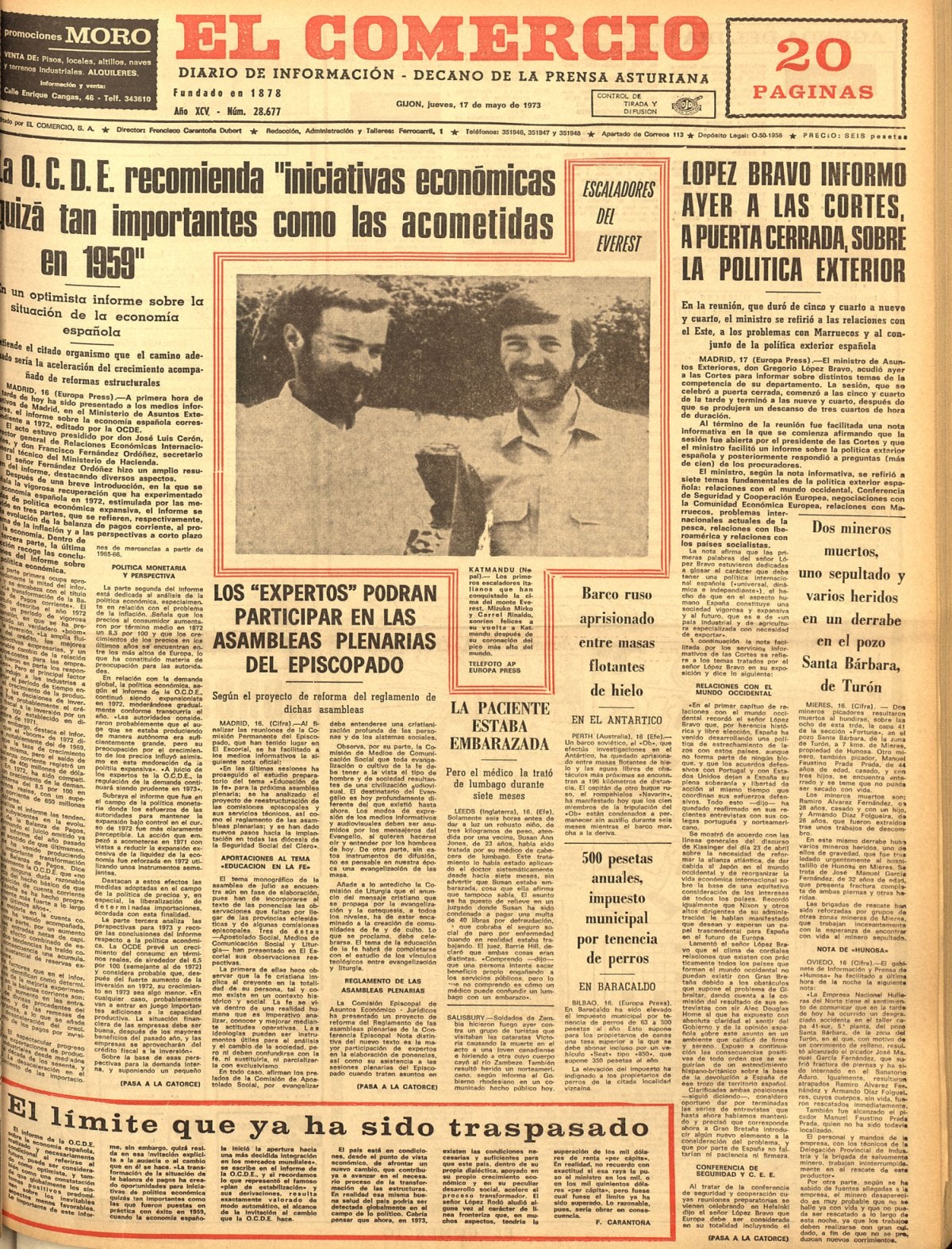 TAL DÍA COMO HOY... en 1973