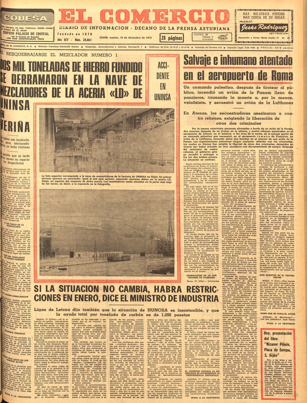 TAL DÍA COMO HOY... en 1973