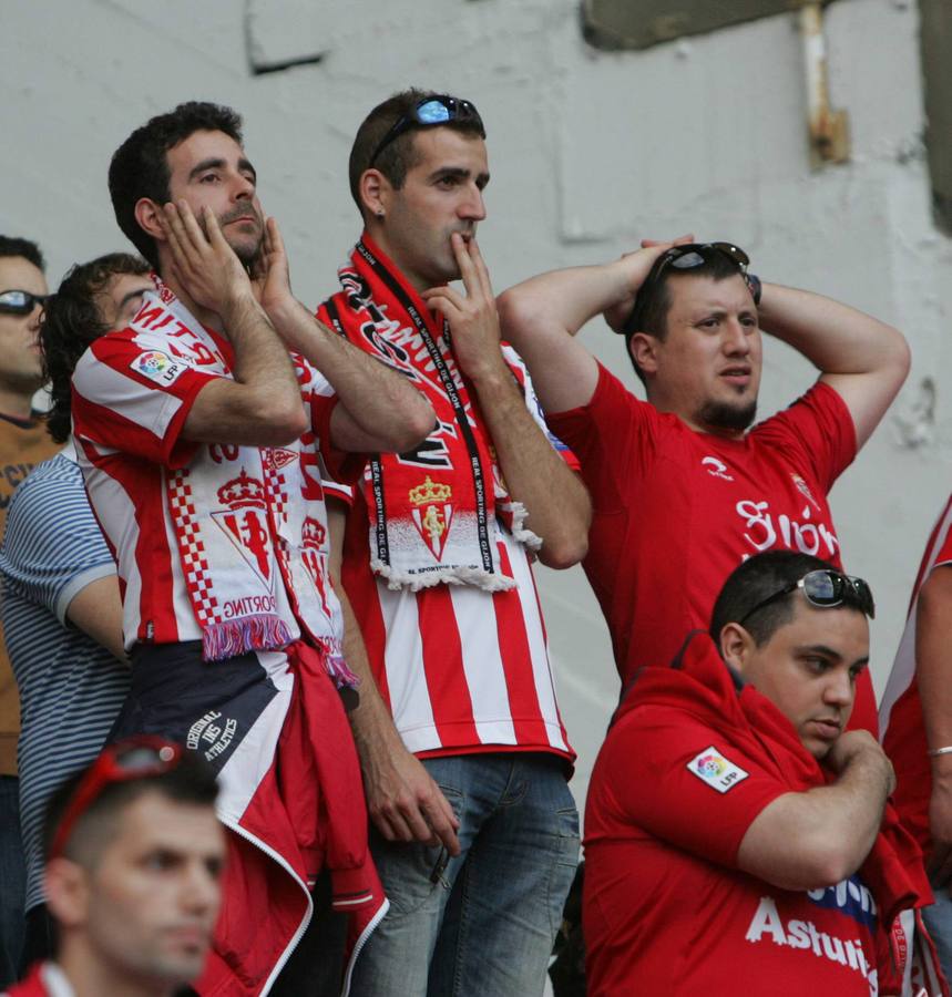 La afición se vuelca con el Sporting #VamosSporting