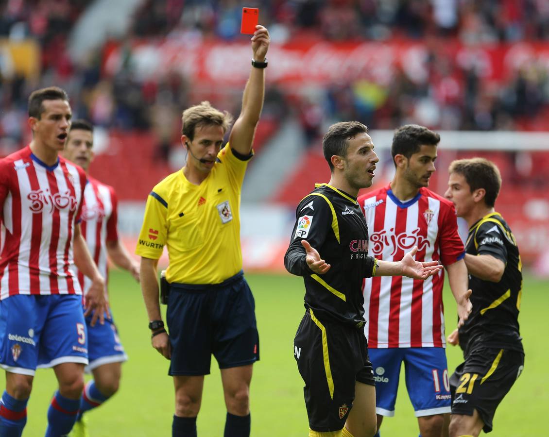 Las mejores imágenes del Sporting 3 - 1 Zaragoza