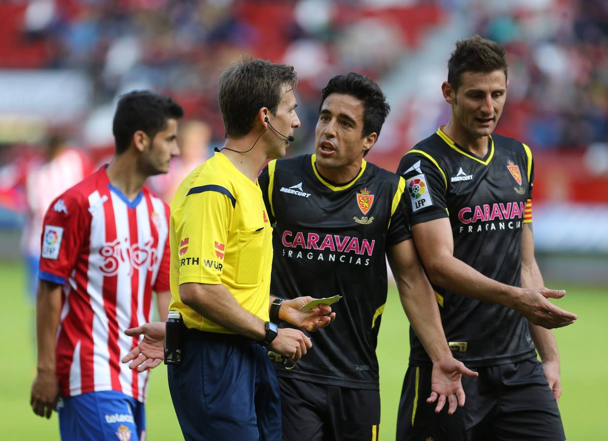 Las mejores imágenes del Sporting 3 - 1 Zaragoza