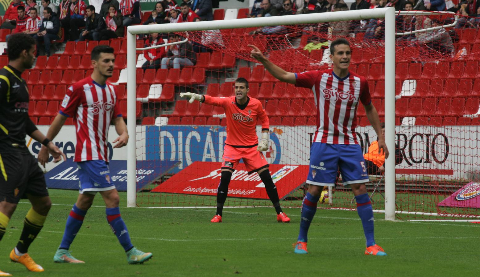 Las mejores imágenes del Sporting 3 - 1 Zaragoza