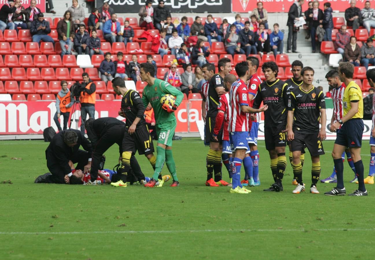 Las mejores imágenes del Sporting 3 - 1 Zaragoza