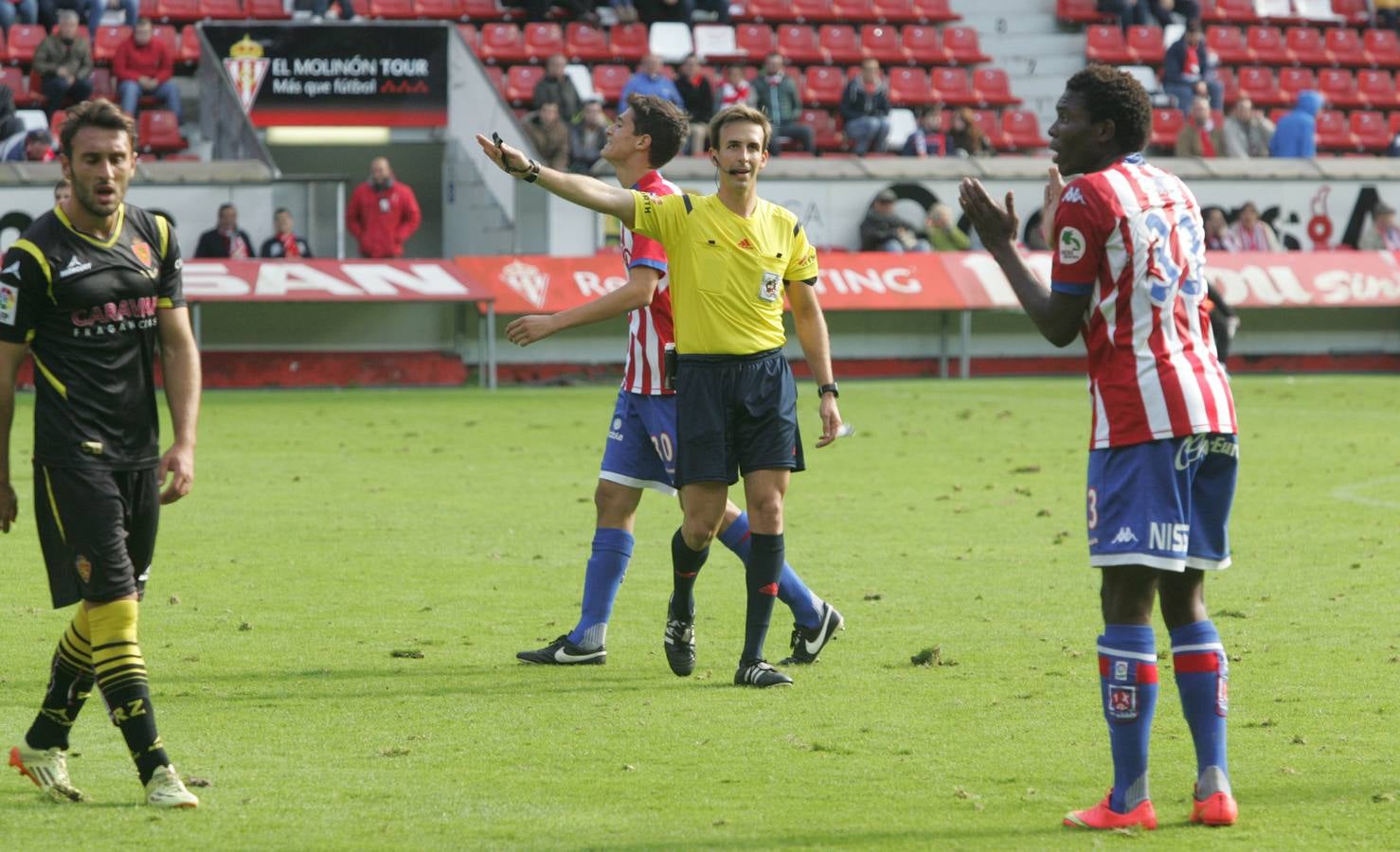 Las mejores imágenes del Sporting 3 - 1 Zaragoza