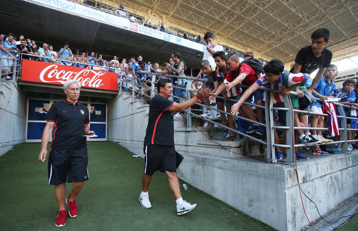 Las imágenes del Real Oviedo-Atlético de Madrid