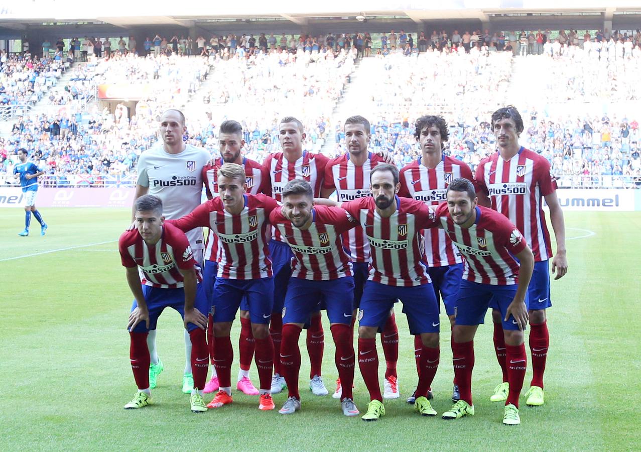 Las imágenes del Real Oviedo-Atlético de Madrid