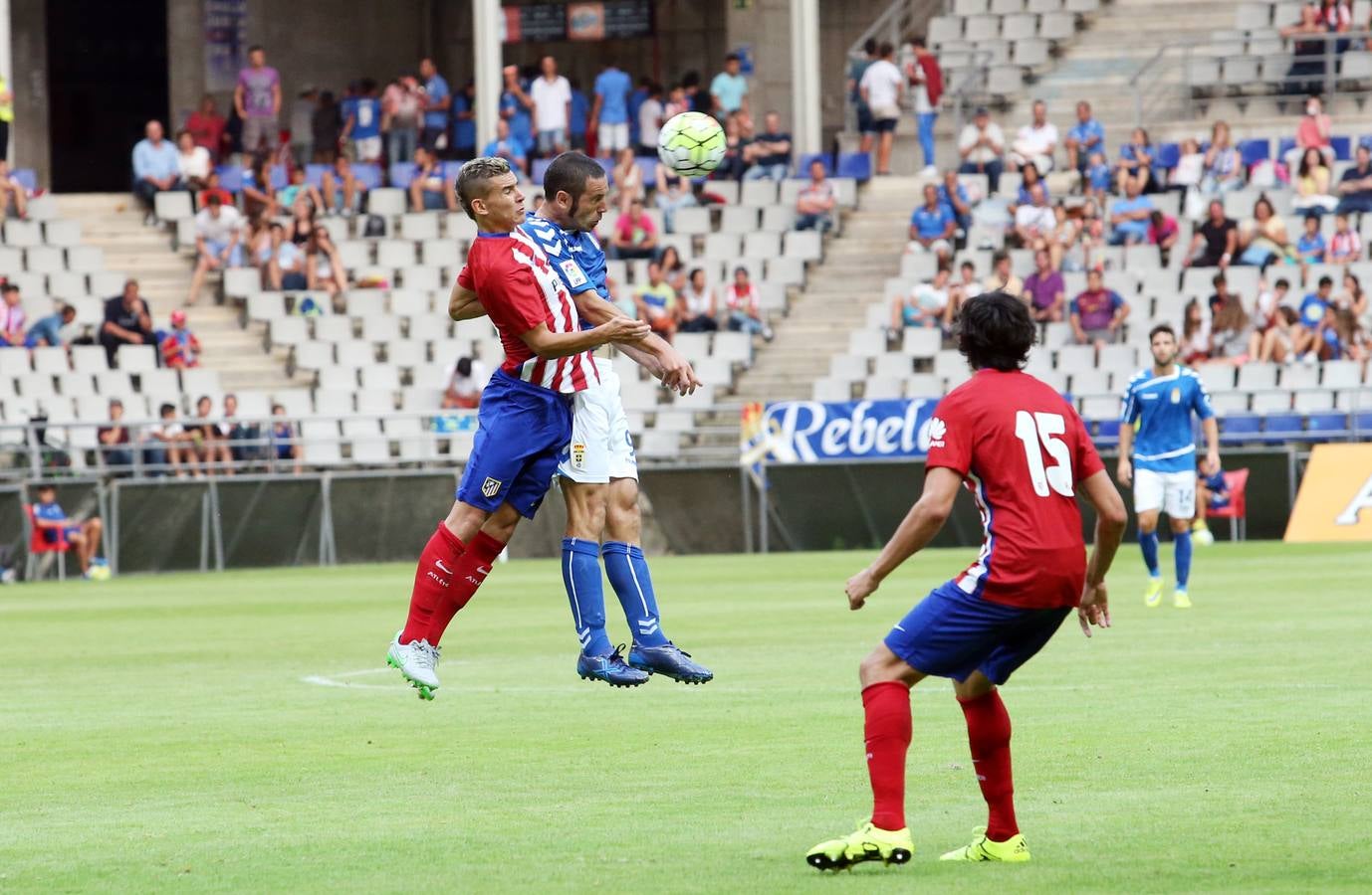 Las imágenes del Real Oviedo-Atlético de Madrid