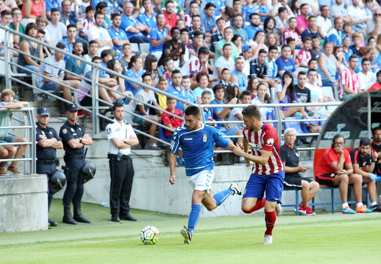 Las imágenes del Real Oviedo-Atlético de Madrid