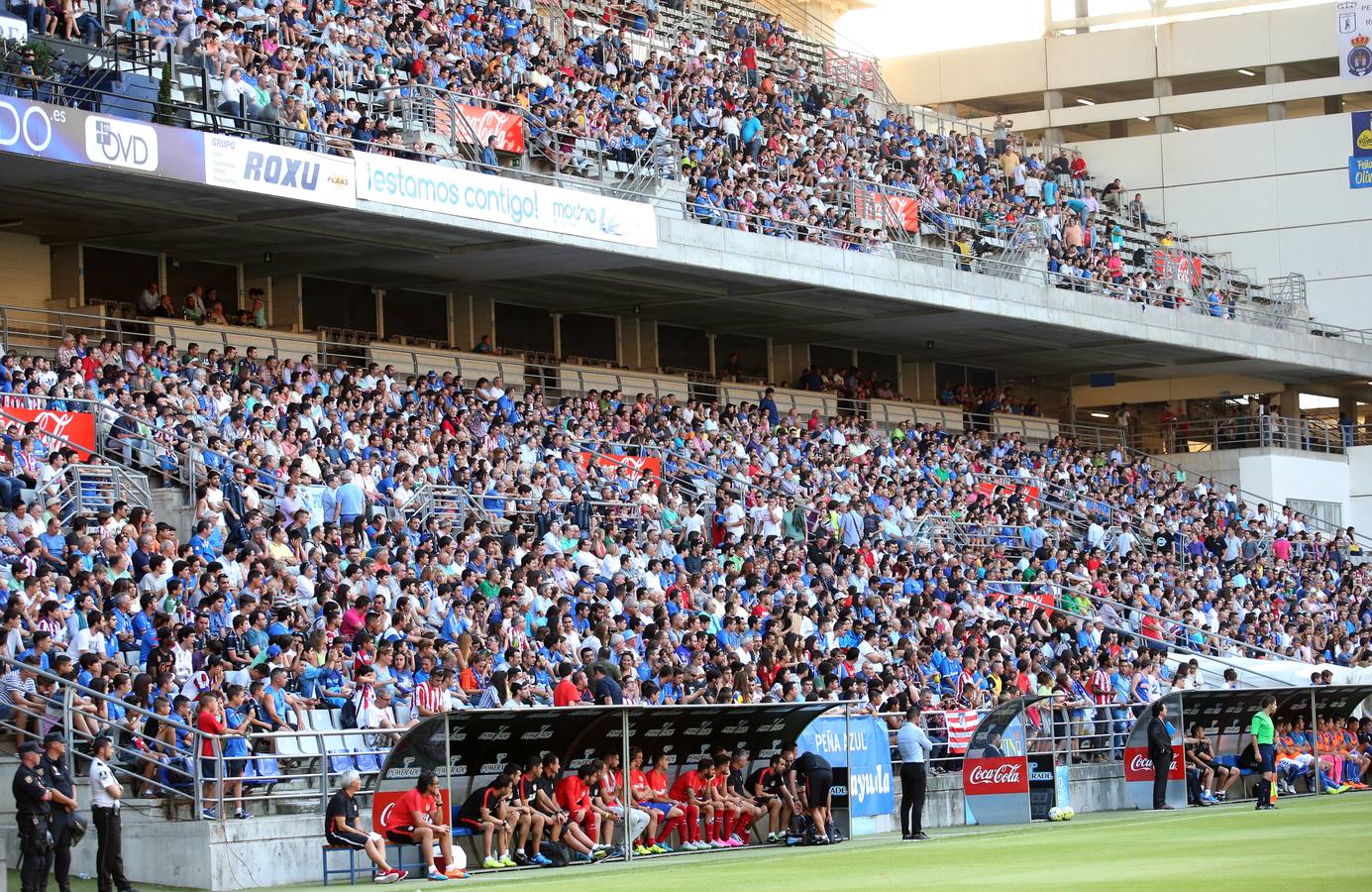Las imágenes del Real Oviedo-Atlético de Madrid