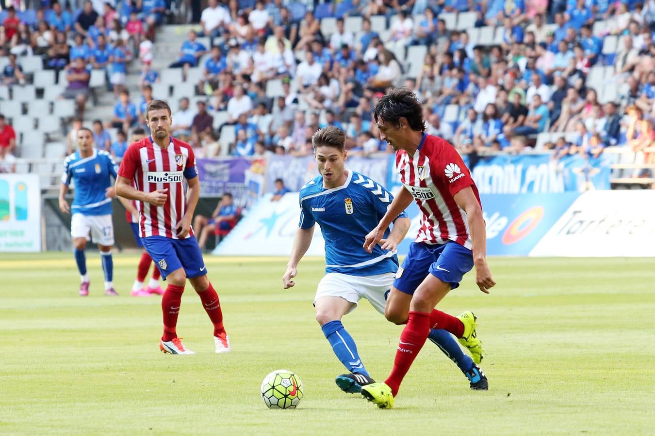Las imágenes del Real Oviedo-Atlético de Madrid