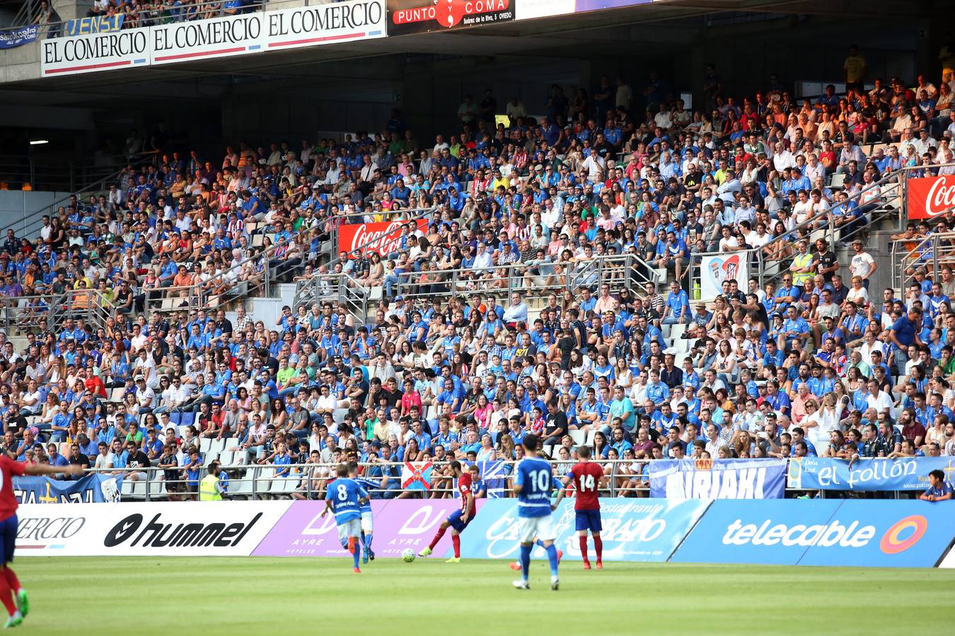 Las imágenes del Real Oviedo-Atlético de Madrid