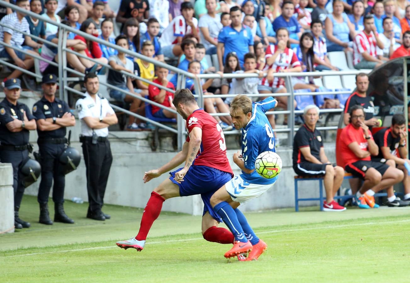 Las imágenes del Real Oviedo-Atlético de Madrid