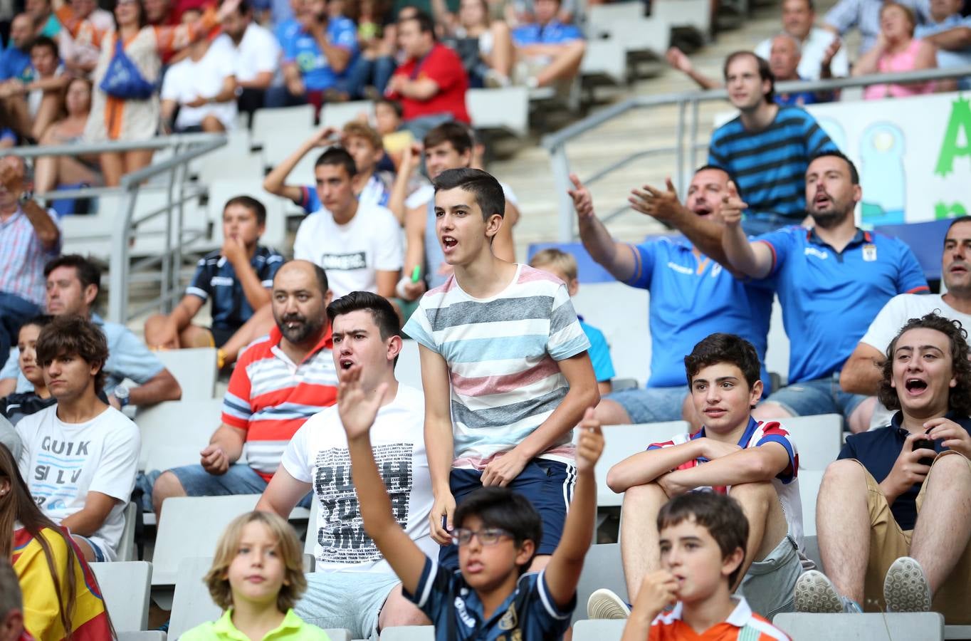 Las imágenes del Real Oviedo-Atlético de Madrid