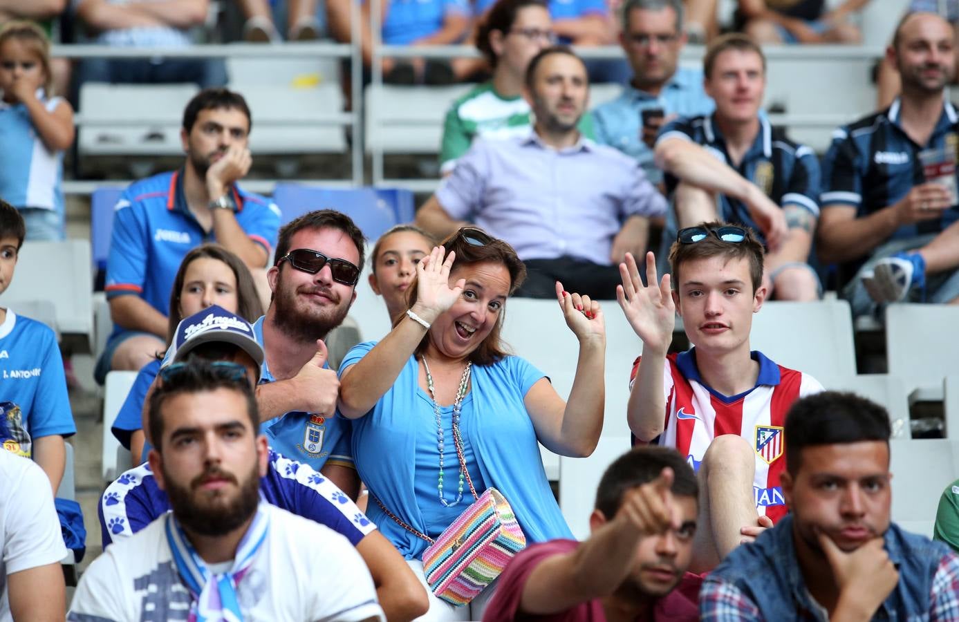 Las imágenes del Real Oviedo-Atlético de Madrid
