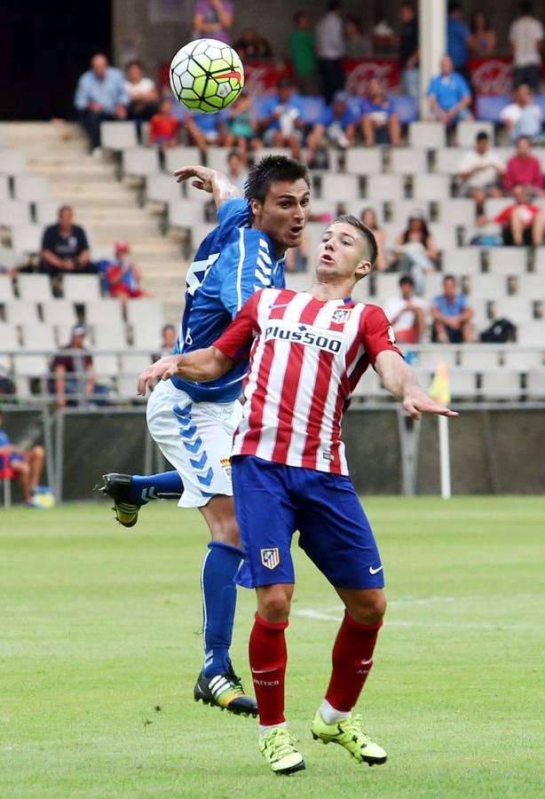 Las imágenes del Real Oviedo-Atlético de Madrid