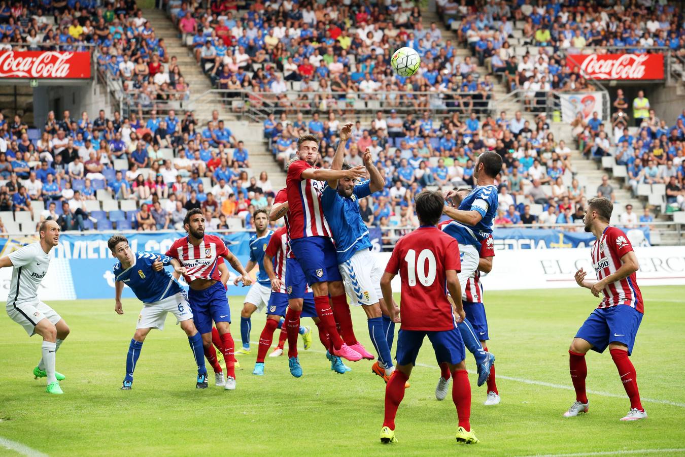 Las imágenes del Real Oviedo-Atlético de Madrid