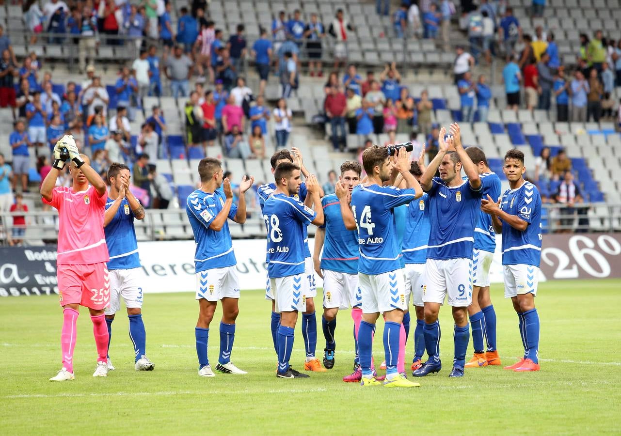 Las imágenes del Real Oviedo-Atlético de Madrid