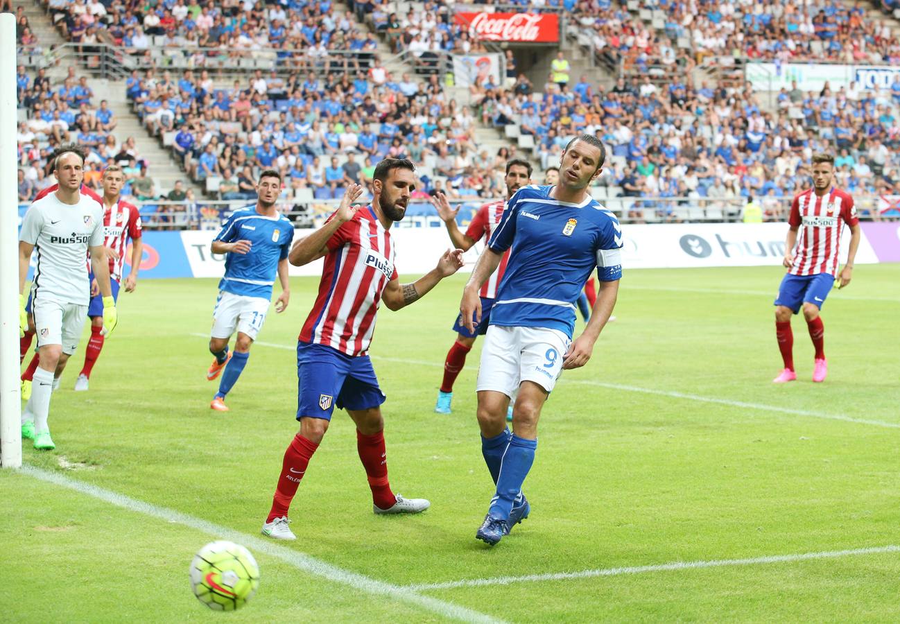 Las imágenes del Real Oviedo-Atlético de Madrid