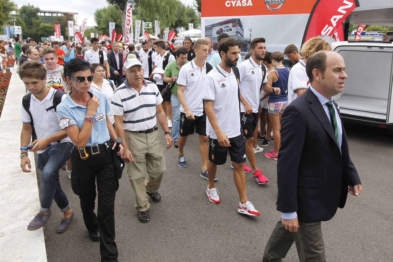 El Sporting, protagonista en la Feria