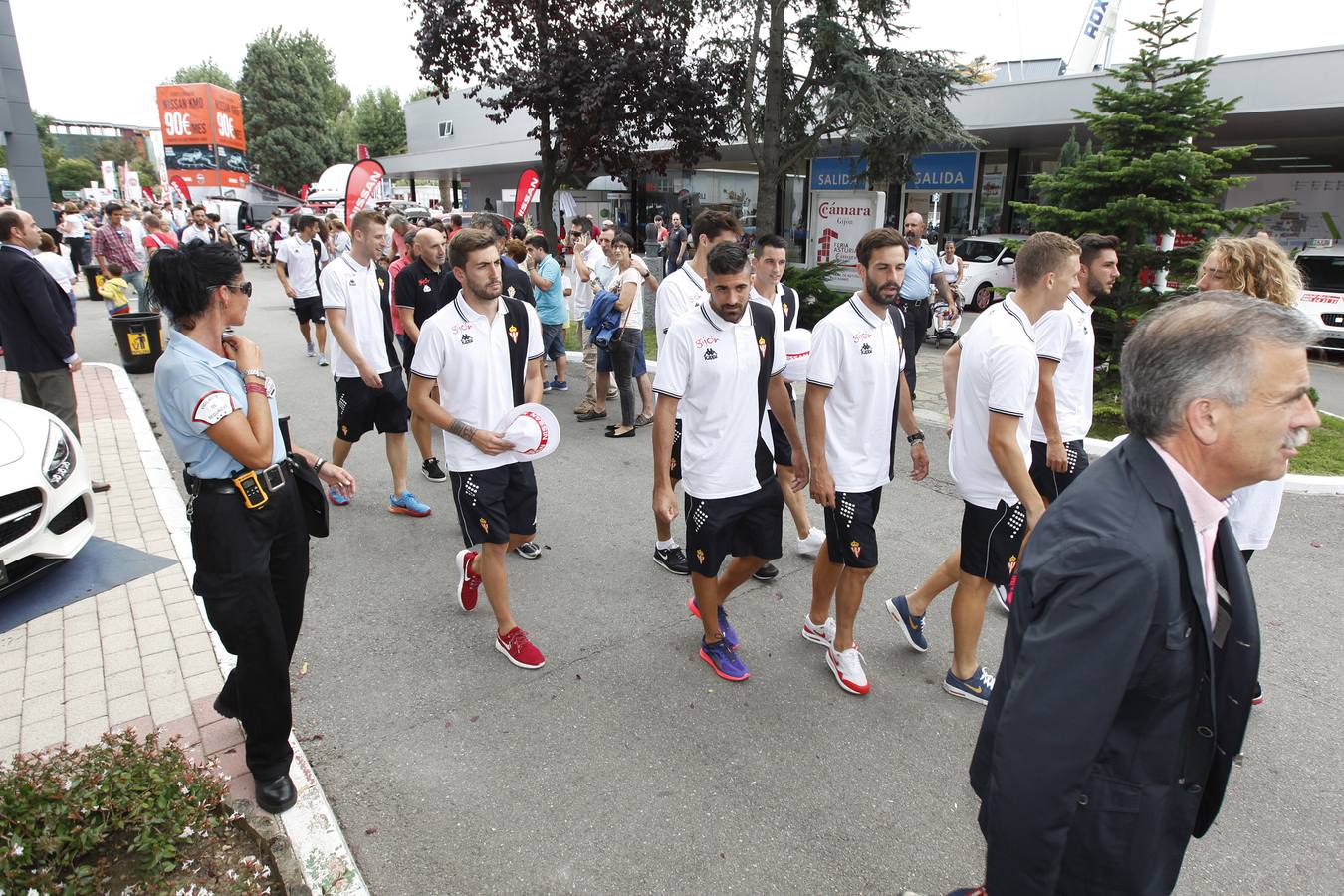 El Sporting, protagonista en la Feria