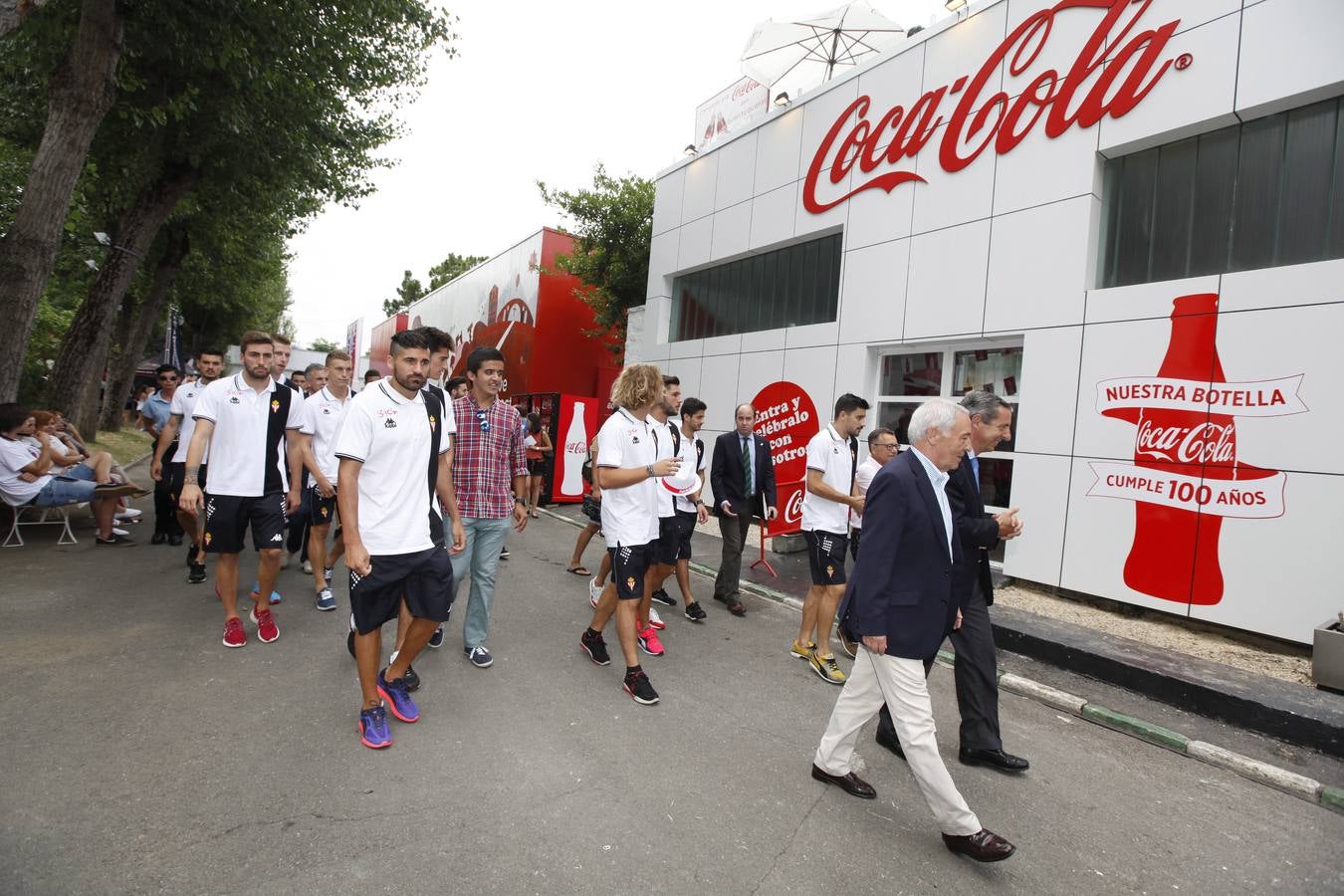 El Sporting, protagonista en la Feria